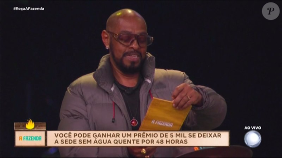 Thaíde abriu o Lampião durante a formação da primeira Roça de ‘A Fazenda 18’ e revelou os poderes da dinâmica