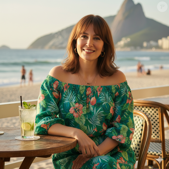 Franja Cortininha (Curtain Bangs) é outro corte recomendado por visagista para rejuvenescer o visual