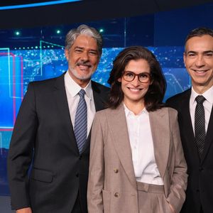 César Tralli foi recebido como novo âncora do ‘Jornal Nacional’ nesta sexta-feira (31). William Bonner deixa o telejornal após 29 anos