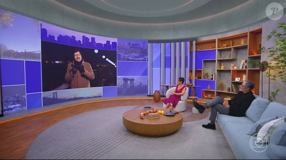 "Eu não acredito que estou vendo as penas do William Bonner, passei uma vida assistindo ele sentado" e "Amei o calçado do William Bonner em sua estreia. As pernas malhadas dele chamaram a atenção do público" foram comentários de fãs