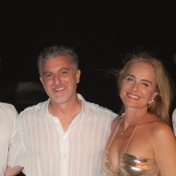 Angélica e Luciano Huck não comentaram publicamente sobre a nova fase da ex-nora Duda Guerra