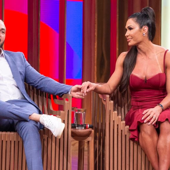 Gracyanne Barbosa e Belo foram casados por 16 anos, mas ainda não se separaram