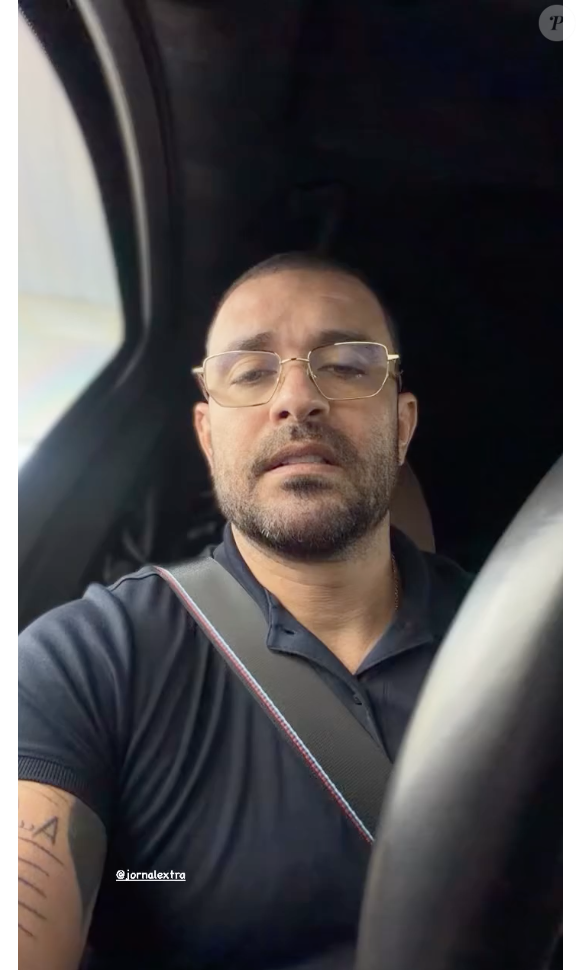 Diogo Nogueira se pronunciou neste sábado (17) negando os rumores de namoro com Wic Tavares, quem disse ser apenas uma amiga