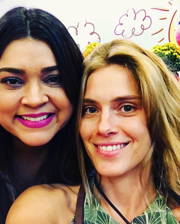Carolina Dieckmmann e Preta Gil são amigas de longa data
