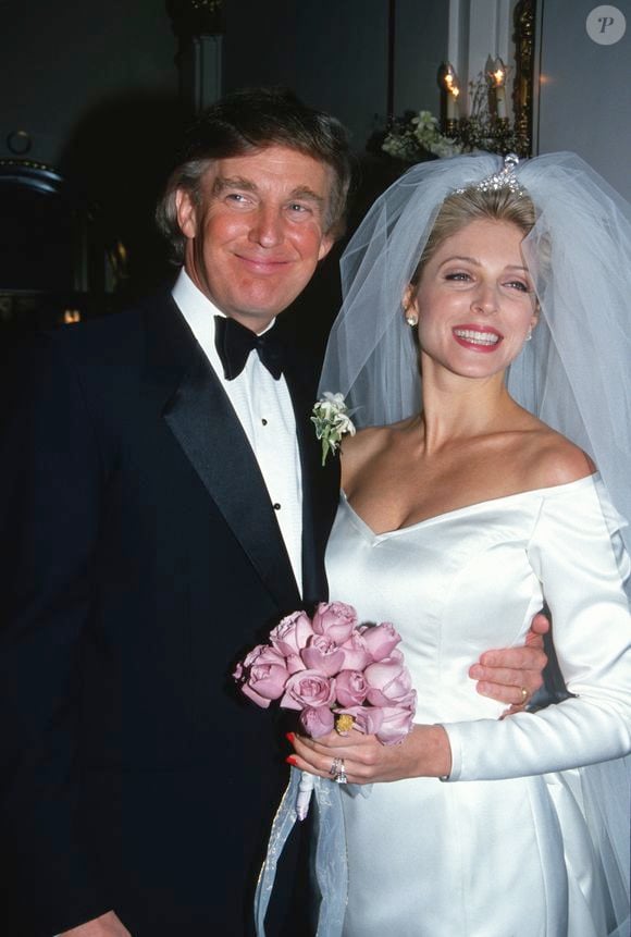 1993: Donald Trump se casa com Marla Maples