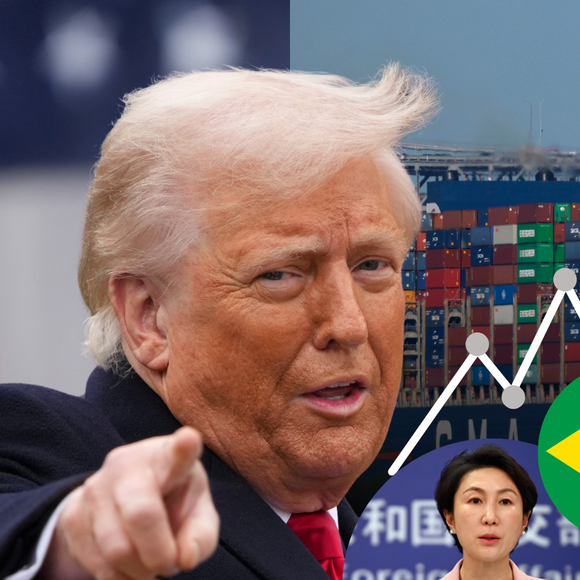 Trump declara guerra comercial total e tarifa contra China salta para 125% — entenda os impactos para o Brasil