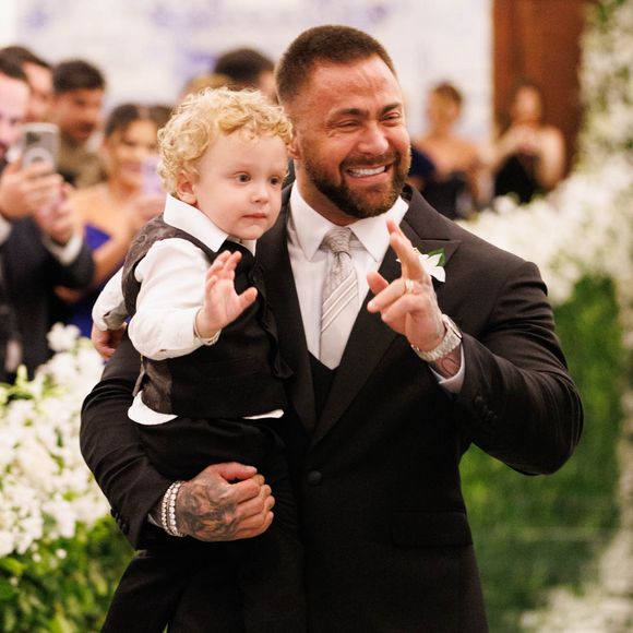 Casamento da sócia de Virginia Fonseca: Samara Pink e Thiago Stabile são pais de Miguel (2 anos)
