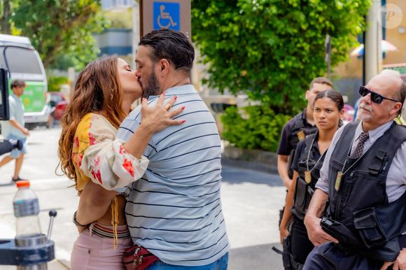 Os personagens de Belo e Viviane Araújo na novela das nove também viveram um romance no passado