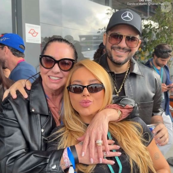 Namorado da mãe de Virgínia, Danilo Nascimento rebateu o comentário