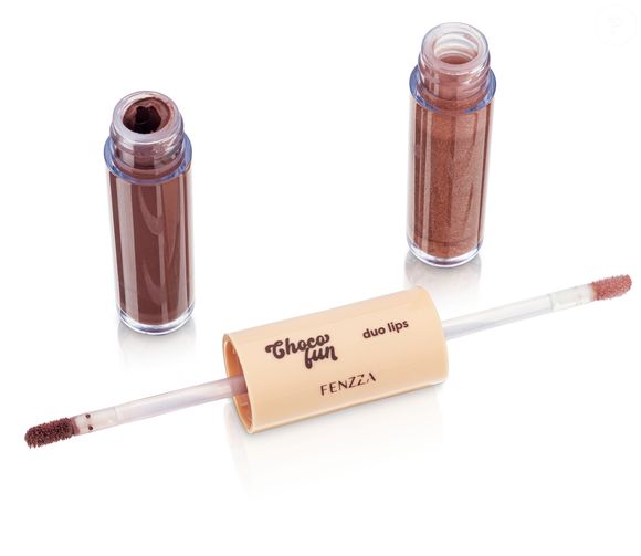 Duo de Batom e Gloss Chocomelo, da Fenzza, é outra opção de beleza para quem ama chocolate