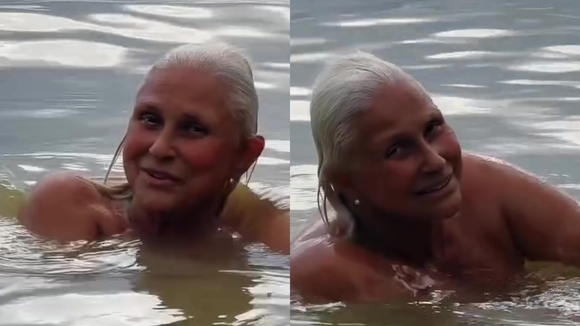 Aos 69 anos, Fafá de Belém posa topless, de biquíni fio-dental e arranca elogios: 'Sereia da COP 30'