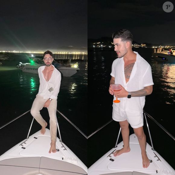 Rico Melquiades e ex-namorado Matheus Freire passaram o réveillon juntos antes de nova briga