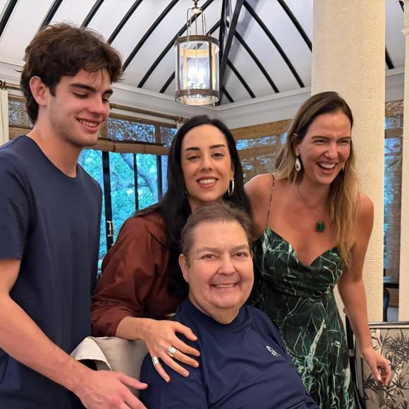 Aparência de Faustão chamou atenção na web: "Ele está com uma carinha ótima!", comentou uma seguidora na publicação