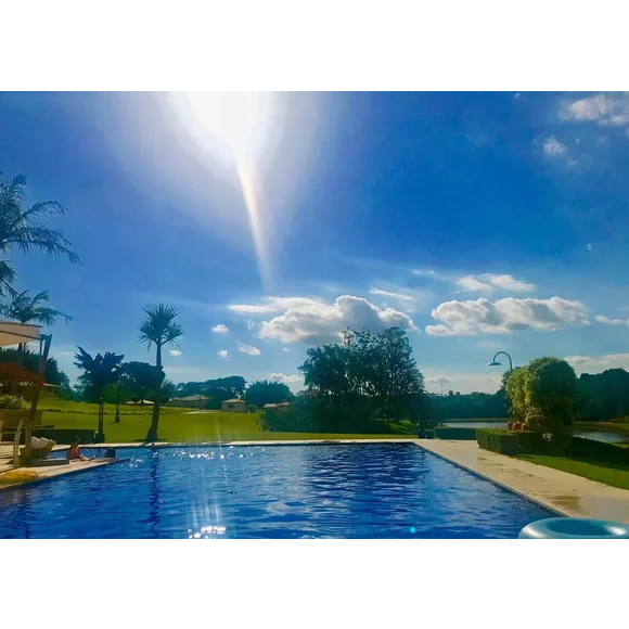 Roberto Justus também é proprietário de uma fazenda, onde a família se reúne para momentos festivos