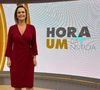 Mudanças no 'Hora Um' da Globo: Ana Paula Campos era outra apresentadora eventual do telejornal da madrugada