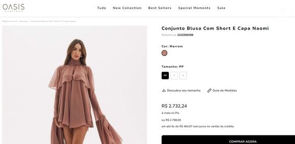 Look usado por Duda Guerra na festa da WePink é marrom