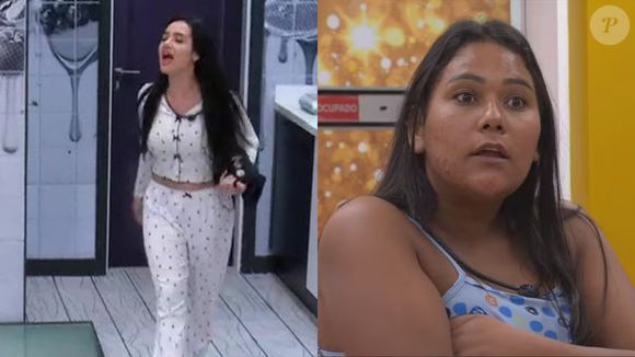 No Contragolpe, Jordana puxou Chaiany ao Paredão. As participantes vivem brigando na casa