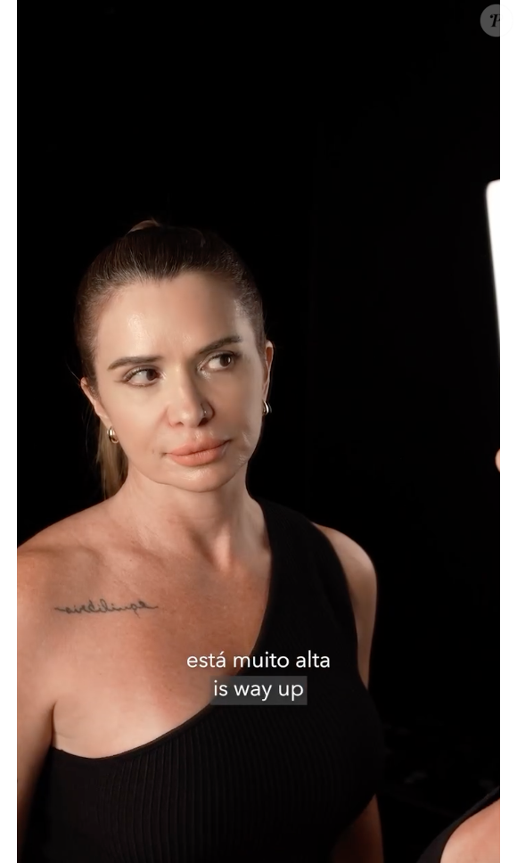 Viviane Tube revelou ter realizado o procedimento há 10 meses, mas estar se sentindo 15 anos mais jovem