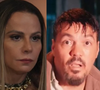 Passado e ficção se cruzam: Na novela, Viviane Araújo interpreta um amor do passado de Misael, personagem vivido por Belo