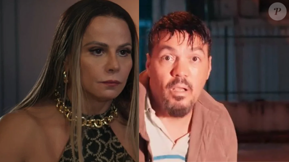 Passado e ficção se cruzam: Na novela, Viviane Araújo interpreta um amor do passado de Misael, personagem vivido por Belo