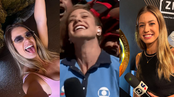 Catarinense, ex-apresentadora do 'Globo Esporte' e mais: quem é Duda Dalponte, repórter agredida ao vivo em torcida do Flamengo