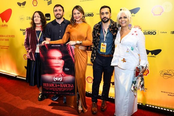 Paolla Oliveira participou do Festival de Cinema do Rio para divulgar o filme ‘Herança de Narcisa’