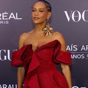 Taís Araújo escolheu o hotel Fairmont, em Copacabana, no Rio de Janeiro, para sediar o evento nessa quarta-feira (30)