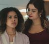 Joélly (Alana Cabral) quer saber quem é seu pai na novela Três Graças