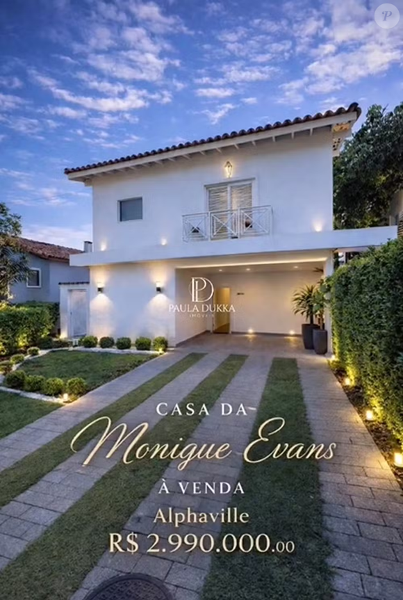Mansão de Monique Evans à venda