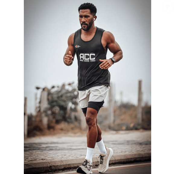 Aos 37 anos, André Luiz Miranda também é adepto da corrida
