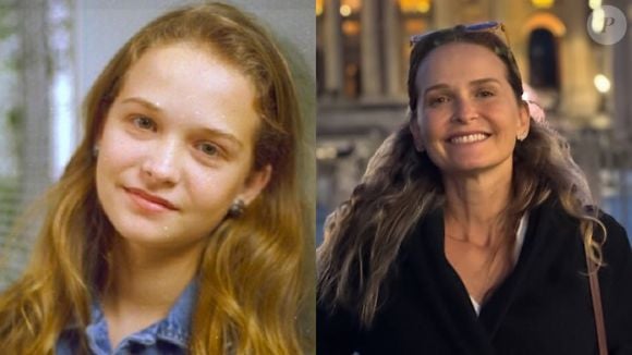 Fernanda Rodrigues era só uma criança quando viveu Bia em 'A Viagem'. Hoje, aos 45 anos, ela é atriz e apresentadora