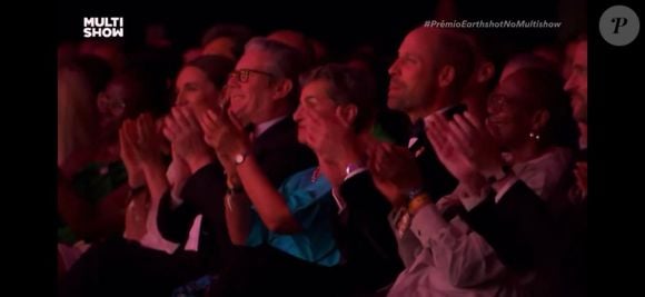 No Earthshot Prize 2025, príncipe William se impressionou com a performance de Anitta e Gilberto Gil no palco montado no Rio