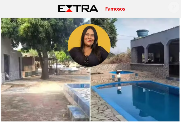 Casa simples, mas com piscina: detalhes do imóvel da família, revelados pelo Jornal Extra, chamam a atenção e alimentam debates online