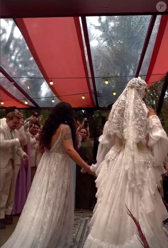 Os detalhes dos vestidos de noiva de Marcela Mc Gowan e Luiza Martins