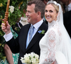 Renda histórica, véu de tule e cauda de 3 metros: o vestido de noiva de Harriet Sperling no casamento com Peter Phillips é pura inspiração; fotos