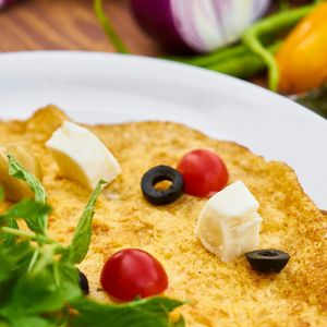Omeletes tambéme estão presentes no cardápio diário de Shakira