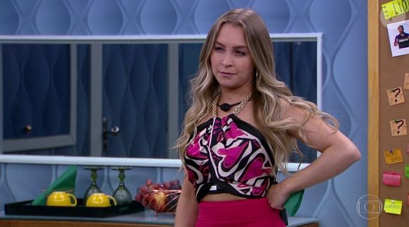 No 'BBB', Carla Diaz foi a primeira famosa a passar pelo Quarto Secreto, em 2021, mas atriz nem chegou à final