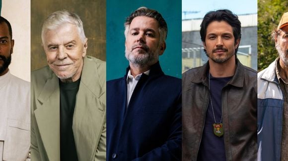 Quem são os galãs de 'Três Graças', nova novela da Globo? Antes e depois de Murilo Benício, Romulo Estrela e mais é de cair o queixo (e acelerar o coração)