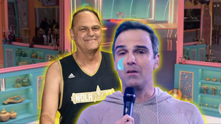 Quem é o irmão de Tadeu Schmidt? Apresentador surpreende em discurso de eliminação, e se derrete ao falar de Oscar Schmidt, ídolo do basquete