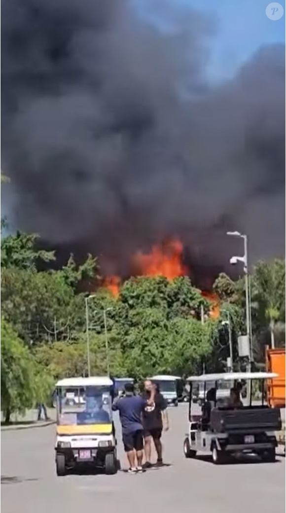 O incidente ocorre em meio a uma onda de calor histórica no Rio de Janeiro.