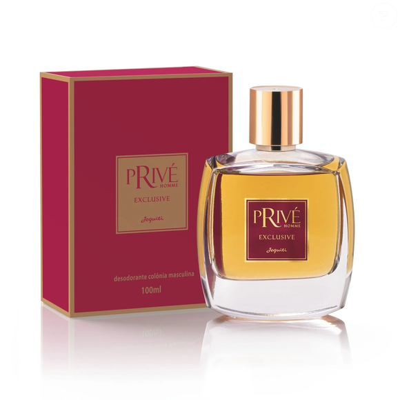 Outra opção que merece atenção é o Privé Exclusive, vendido por R$ 64,90. Pertencente à família olfativa oriental sensual, o perfume foi desenvolvido para homens que desejam marcar presença de forma elegante