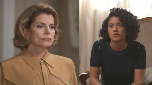 Maria de Fátima (Bella Campos) descobre sobre Leonardo e chantageia Odete (Debora Bloch)