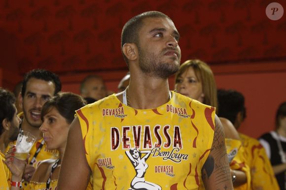 Nos camarotes da Sapucaí, Diogo Nogueira sempre esbanjava beleza