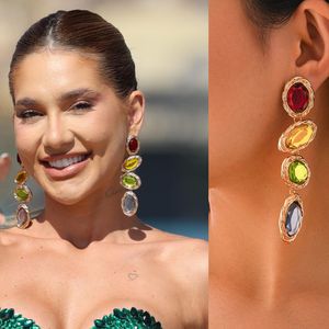 Virgínia Fonseca usa Shopee? Brinco vintage usado em anuncio da Grande Rio está à venda por menos de R$ 30 reais