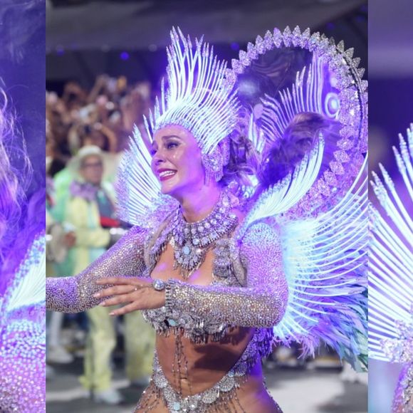 O adeus de Paolla Oliveira! 10 fotos da Rainha da Grande Rio MUITO emocionada em último desfile provam que despedida será difícil