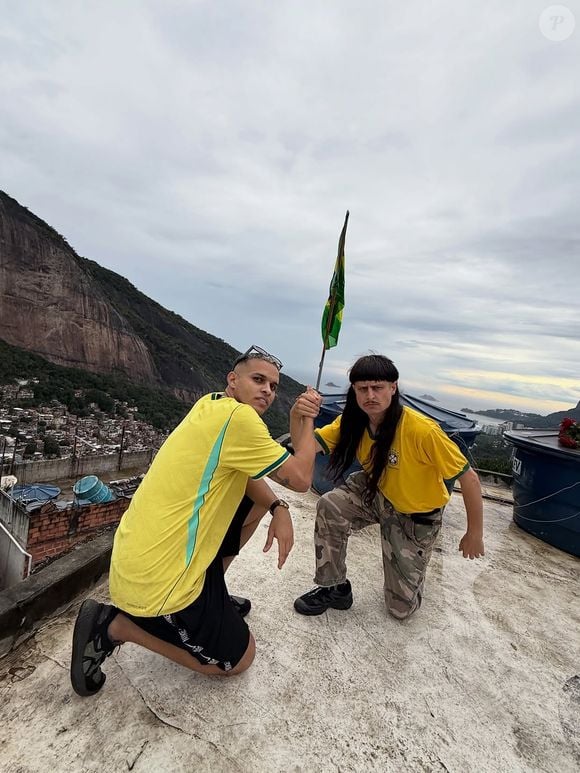 Thiago Alcântara contou que levou Oliver para conhecer muitos pontos turísticos do Rio de Janeiro