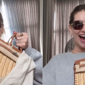 Segundo uma pessoa próxima à Virgínia, a influnciadora e sua sócia, Samara Pink, costumam comprar bolsas de luxo em um brechó de alto-padrão