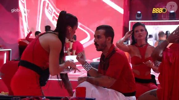 Mateus e Eva trocaram farpas no 'BBB 25'