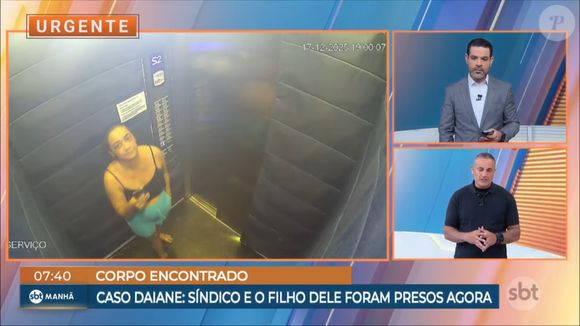 Corretora Daiane Alves Souza estava desaparecida desde 17 de dezembro de 2025 quando usou o elevador do prédio onde morava para chegar ao subsolo reclamar da falta de energia no seu apartamento