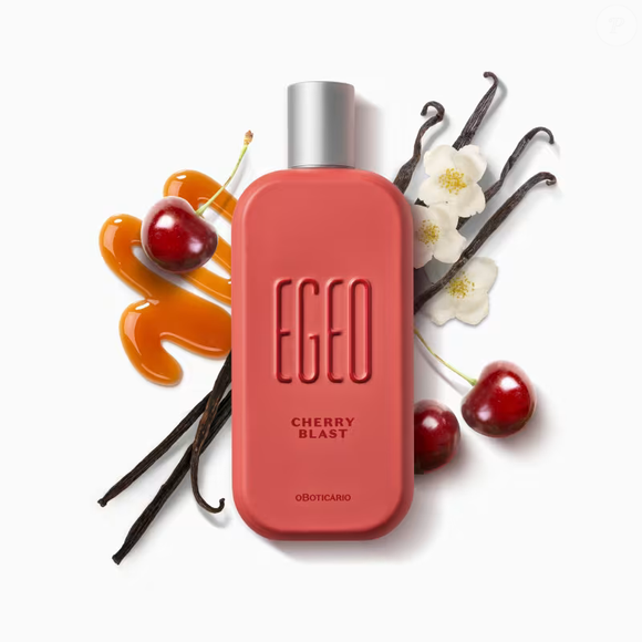 Egeo Cherry Blast (O Boticário) - 90 ml | R$ 159,90 - Com destaque para a cereja, o perfume aposta em um perfil floriental frutado com caramelo e baunilha. É ideal para quem gosta de fragrâncias doces e marcantes